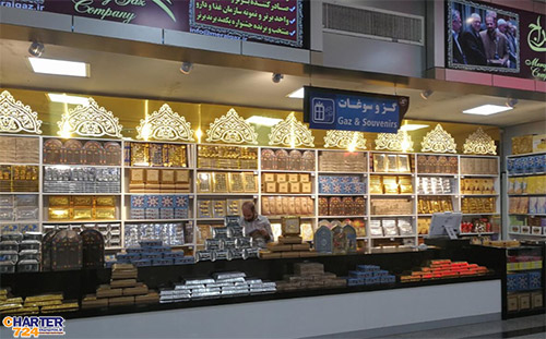 غرفه های سوغاتی فرودگاه اصفهان
